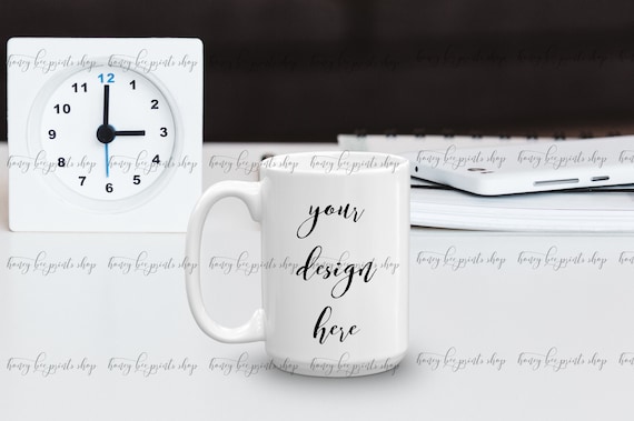 Coffee Mug Mockup Stock Photographymug Mock Up White Mug Etsy