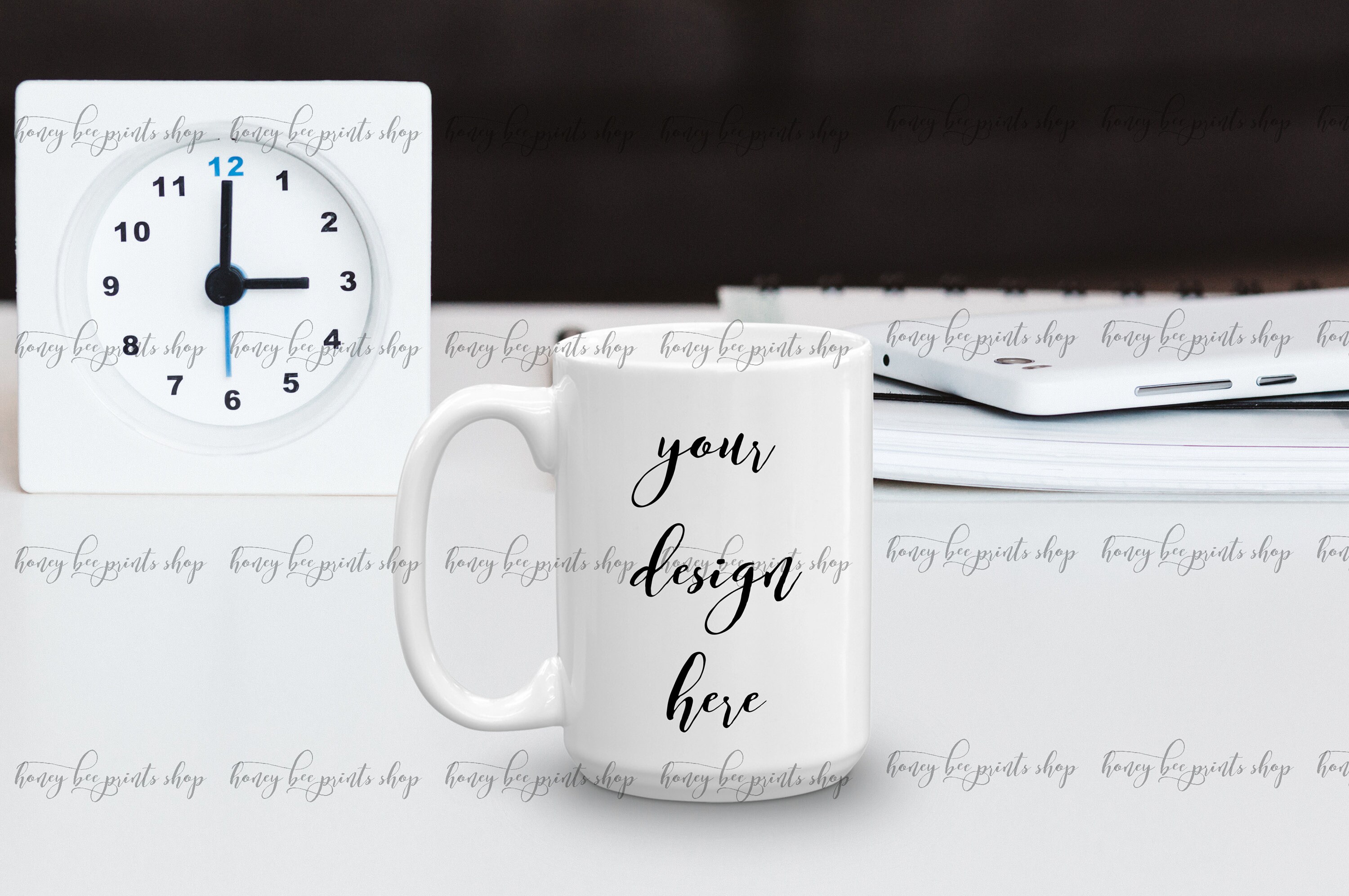 Coffee Mug Mockup Stock Photographymug Mock Up White Mug Etsy