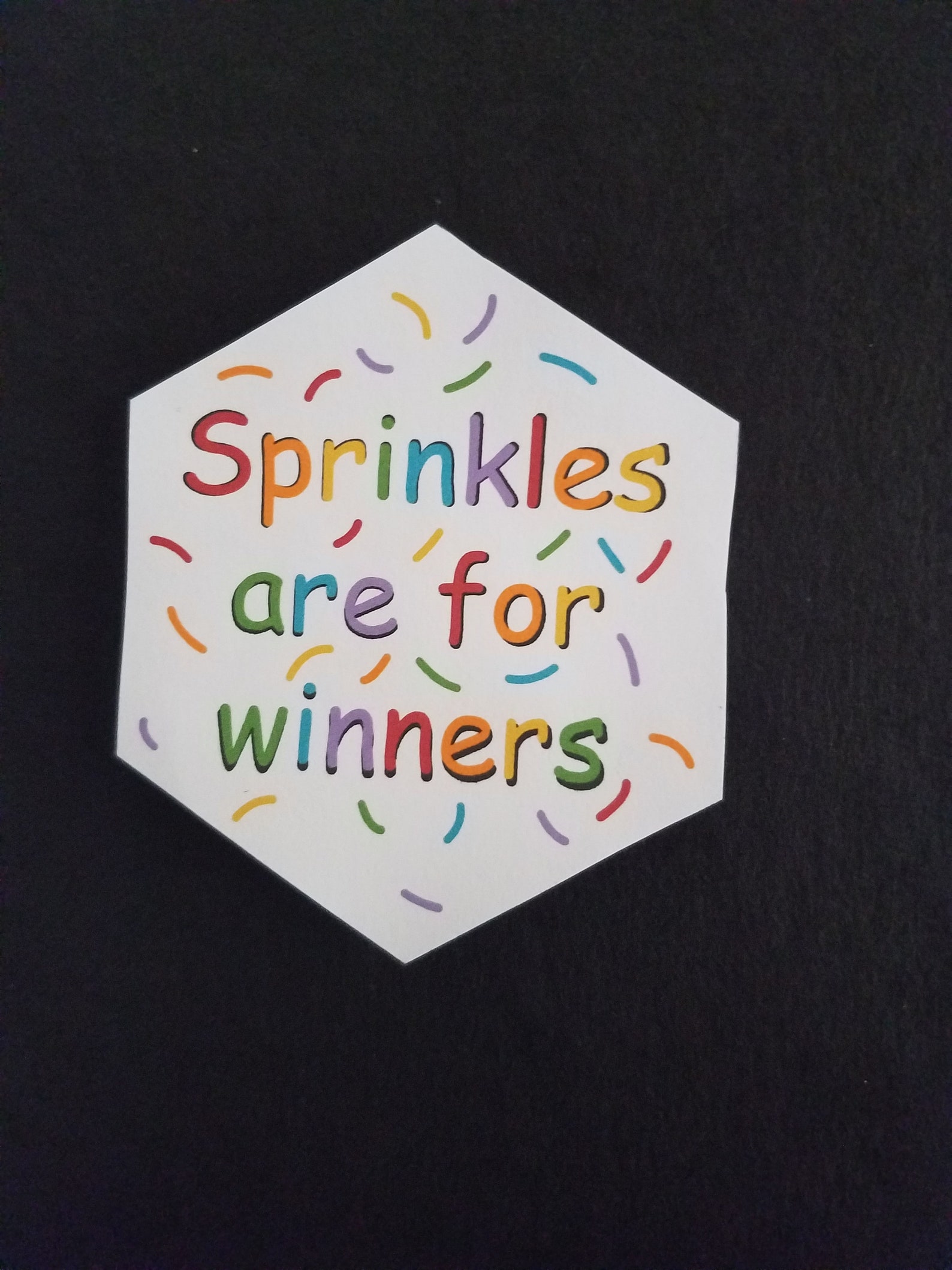Sprinkles are for winners stickers Etsy