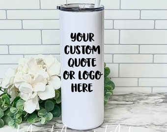 Custom Stainless Steel Tumbler, Custom Stainless Steel Travel Mug, Custom Coffee Mug, Stainless Steel Mug, Stainless Steel Cup