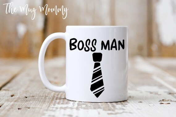 Boss Coffee Mug, Boss Coffee Cup, Boss Mug, Boss Man