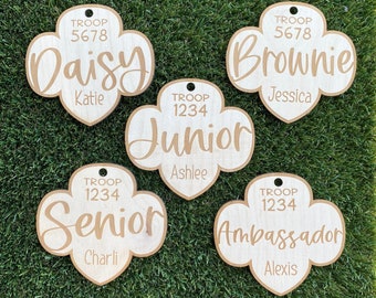 Personalized Troop Signs ~ Girl Scout Level Celebration