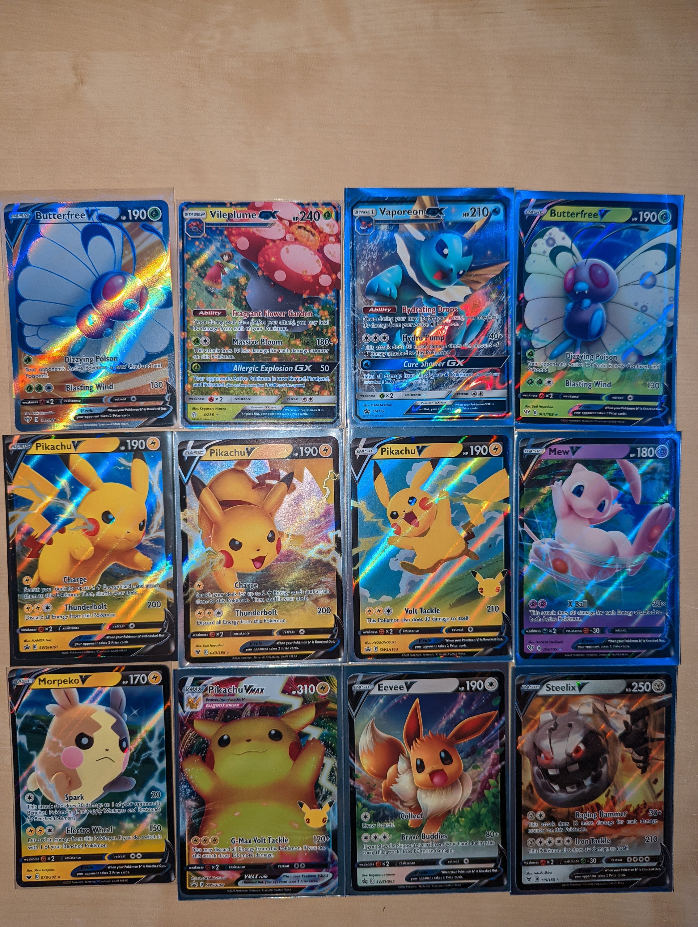 10 OFFICIAL TCG Cards Pokemon Card Pack Includes 1 EX/MEGA/GX/V/VMAX/SECRET 10 OFFICIAL TCG Cards Pokemon Card Pack Includes 1 EX/MEGA/GX/V/VMAX/SECRET