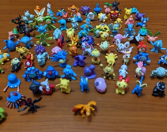 Pokemon Mini Figures 24 per Pack, 8 Different Packs