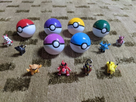 Lot De 24 Mini Figurine Pokemon Aléatoire