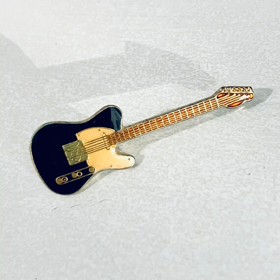 Vintage FENDER TELECASTER elektrische gitaar emaille pin revers