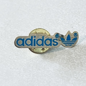 Vintage ADIDAS Logo Lapel Pin, Hat Pin, Enamel, Badge, Jordan