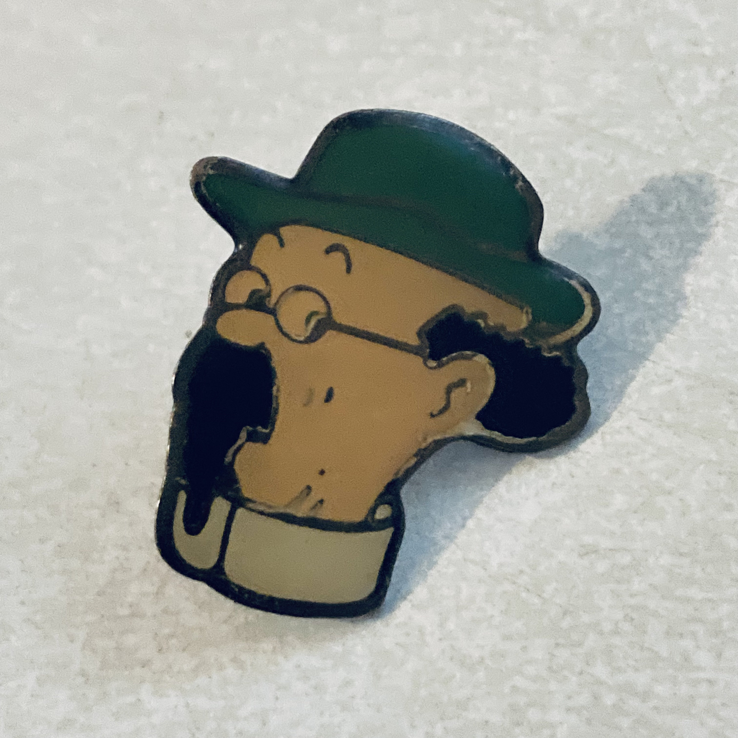 Asterix Anstecker Pin Aus Metall – Offizielles Lizenzprodukt, Motiv Asterix Kopf, 3,5-4,5 Cm