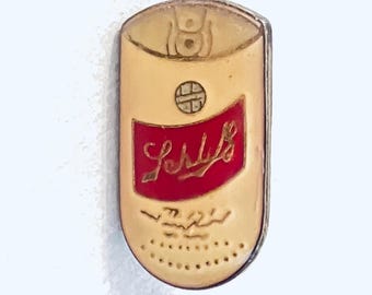 Épinglette de canette de bière SCHLITZ vintage, épinglette en émail, épingle de barman, épingle à chapeau, années 70 80, Pbr, Pabst