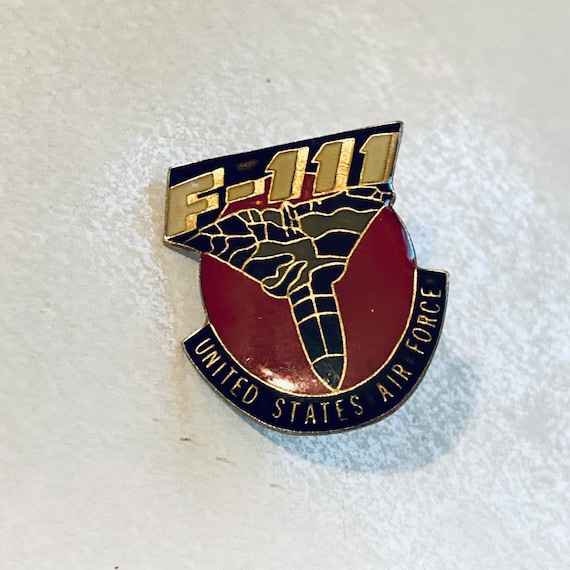 Vintage F-111 United States Air Force Lapel Pin, … - image 1