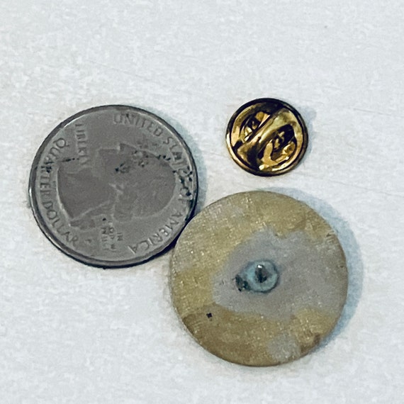 Vintage "90% VIRGIN" Novelty Lapel Pin, Enamel, P… - image 2