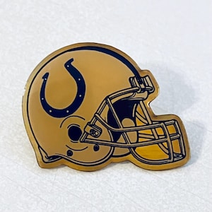 Vintage INDIANAPOLIS COLTS NFL Helmet Lapel Pin, Enamel, Pinback, Hat Pin, Football, 70s, 80s, Indiana, Hoosiers, Pacers, Indy 500