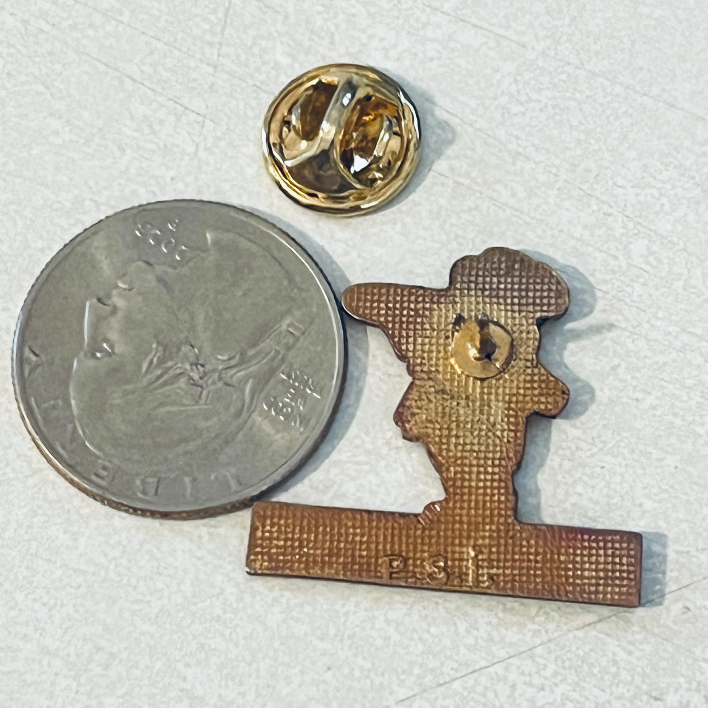 Chef Pin Vintage PIZZA CHEF Lapel Pin, Enamel Pinback, Badge, 80s, Italian ...