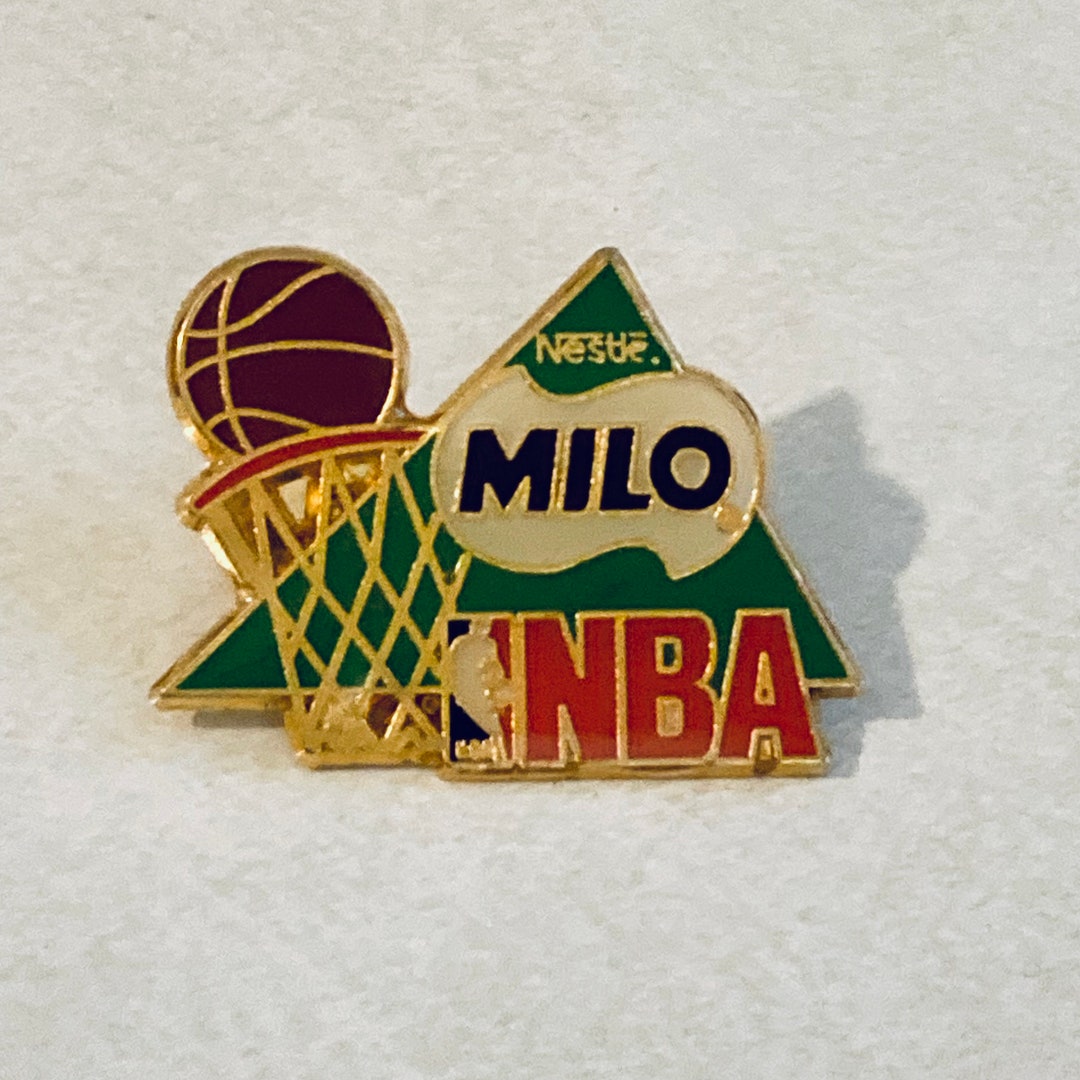 Vintage NBA LOGO Basketball Lapel Pin Hat Pin Enamel Pinpin Etsy