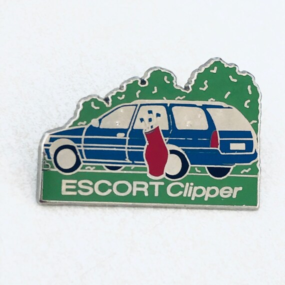 Pin Badge mit KnopfFord Escort Cabrioletneu und OVP