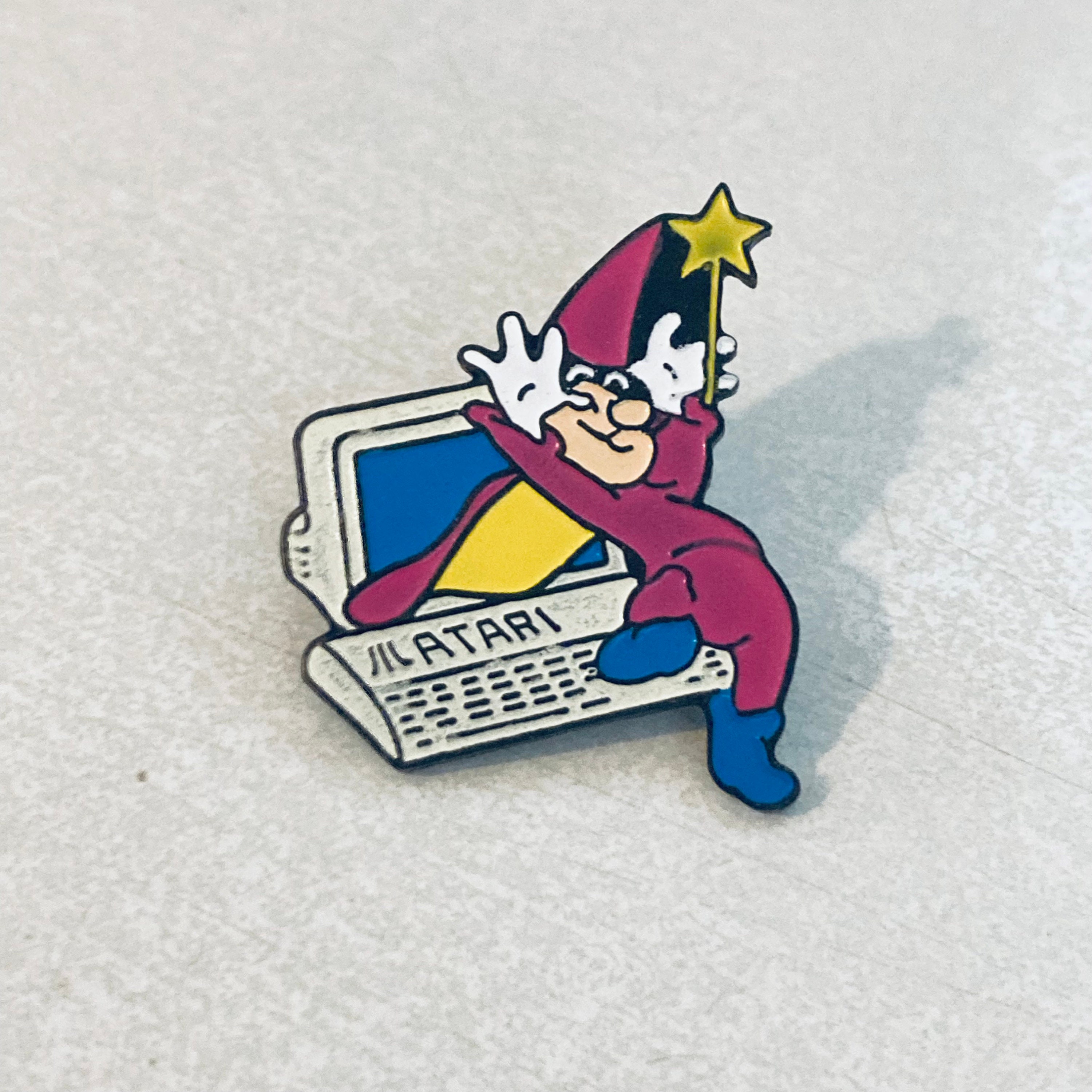 Vintage Sad BART SIMPSON Bummed Out Pin Enamel Pin Pinback 