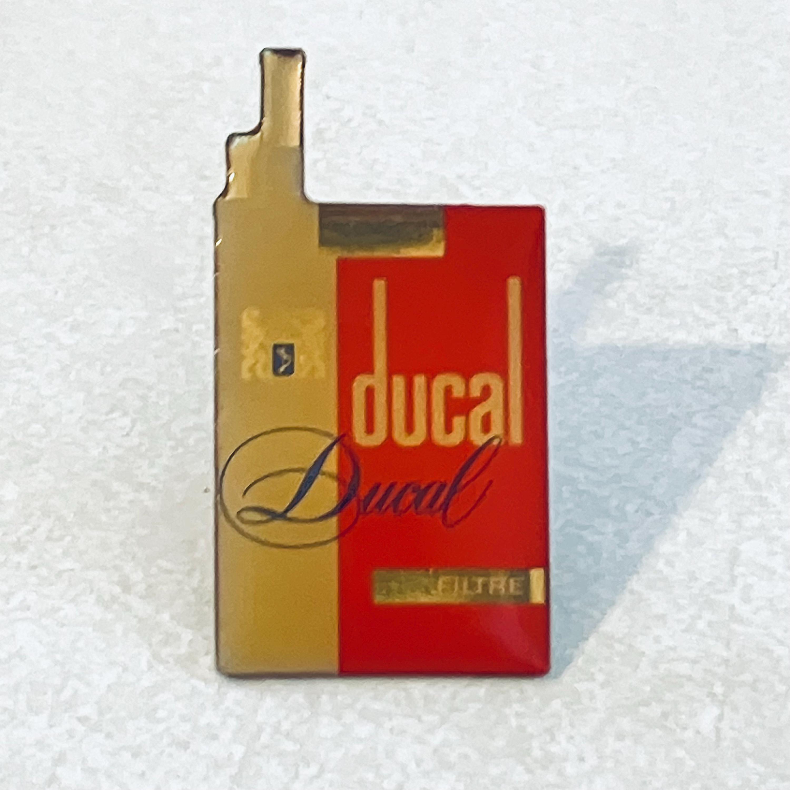 ducal tobacco Vintage DUCAL Cigarettes Lapel Pin, Enamel Pin, Pinback, 70s, 80s,  Budweiser, Winston, Lucky Strike, Marlboro