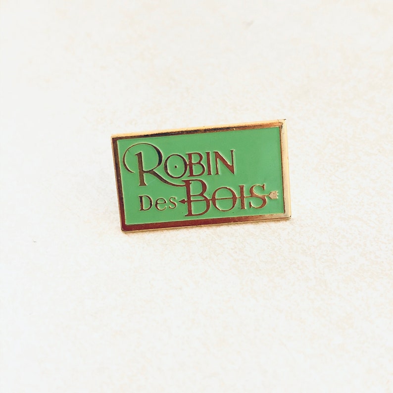 Kevin Costner 90s Pin back Enamel Pin Hat Pin Vintage ROBIN HOOD Prince of Thieves French Lapel Pin