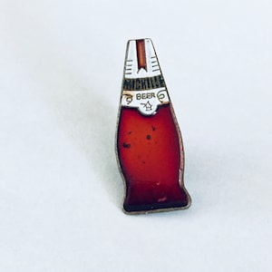 Vintage MICHELOB cerveza botella solapa Pin, Pinback, Bartender Pin, Hat Pin, 80s, 70s, Pbr, Budweiser, Coors, Miller Lite, Americana