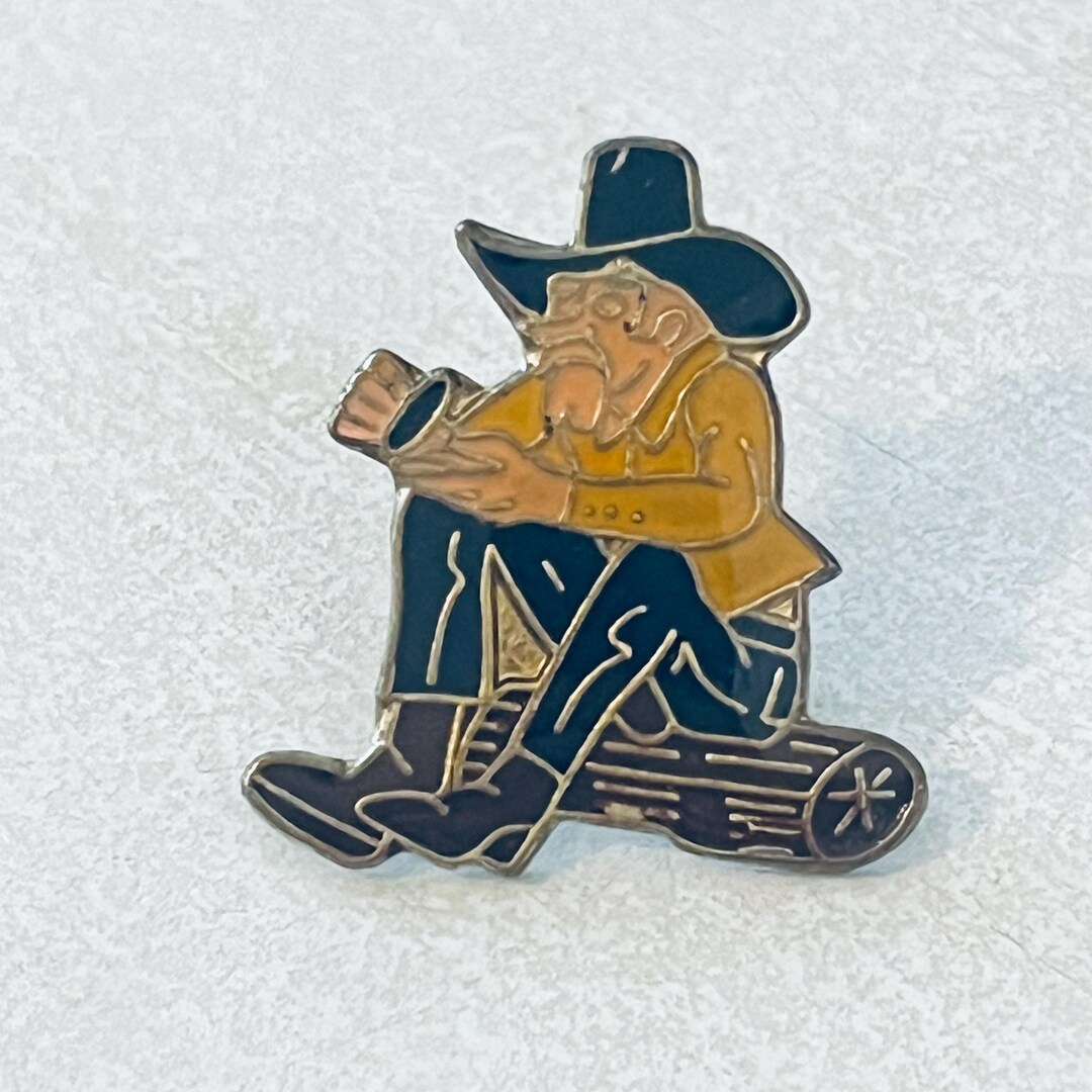 Lone Ranger Pinback Vintage Cool COWBOY Lapel Pin, Lone Star, Enamel Pinback, Texas ...