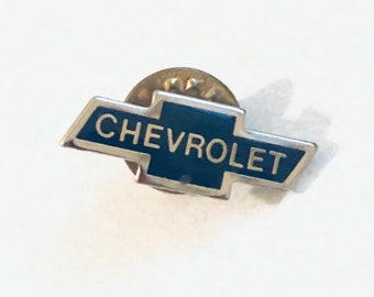1964-66 Chevrolet Truck vintage hat pin lapel pin tie tac collector button Black