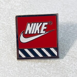 Vintage NIKE LOGO Lapel Pin, Hat Pinback, Enamel, Badge, Jordan