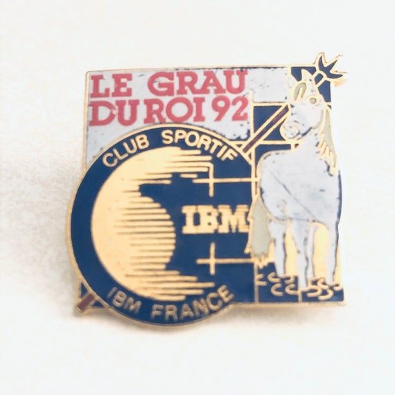Vintage IBM UNIX Lapel Pin