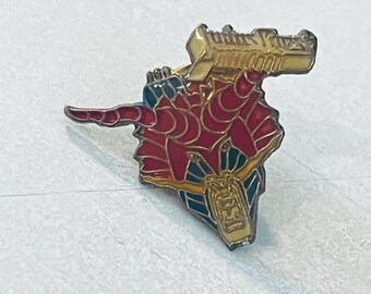 Vintage JUDAS PRIEST Defenders of the Faith Lapel Pin, Enamel Pinback, rock n roll, Black Sabbath, Metallica, Iron Maiden, NWOBHM, Rare
