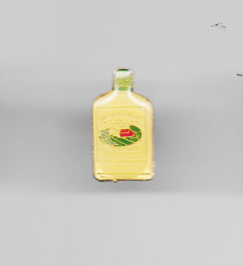 True Vintage Southern Comfort Bottle Lapel Pin Enamel Pin Etsy