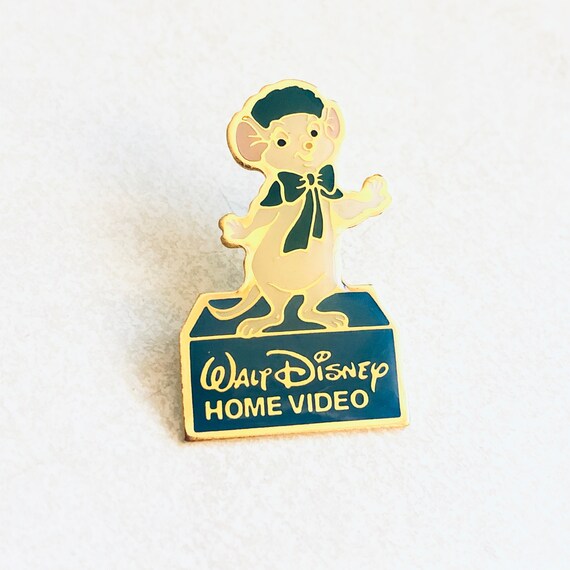 Vintage MISS BIANCA Disney Home Video Lapel Pin, E