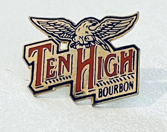 ヴィンテージ バドワイザー ブルービールボトル ラペルピン、エナメル
