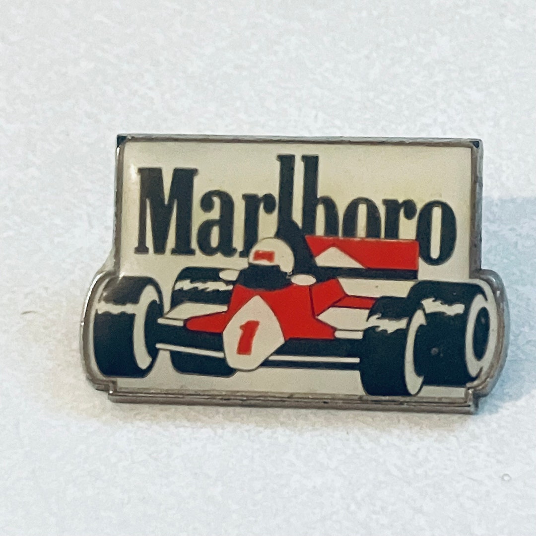 Target Scotch Racing Pin Vintage MARLBORO Race Car Lapel Pin, Enamel, Pin Back, Hat Pin, Indy ...