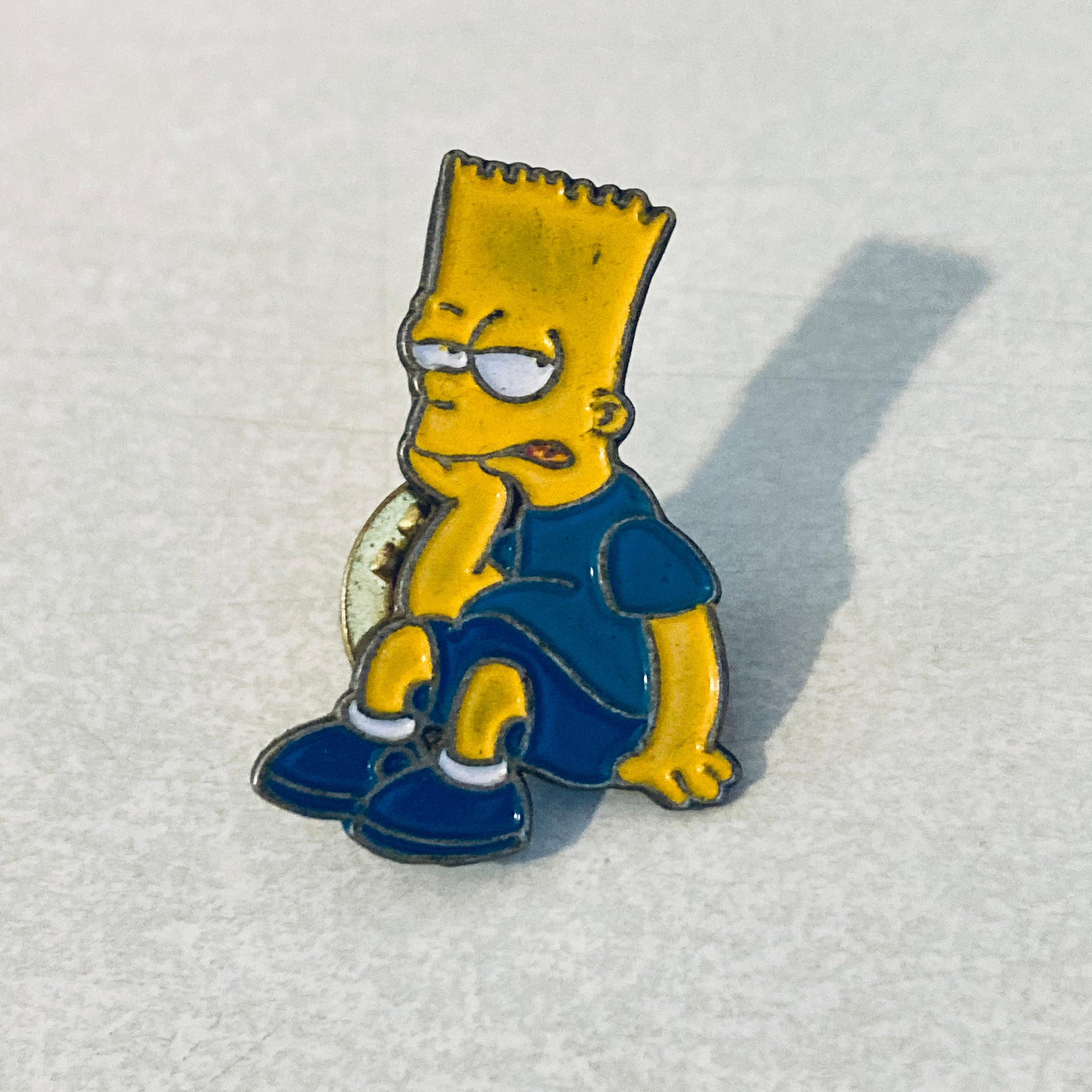 sad boy bart Sticker for Sale by Drayziken