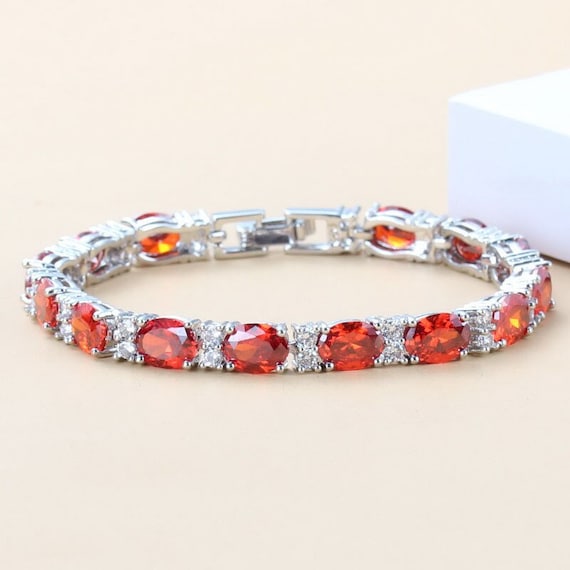 Fire opal bracelet outlet