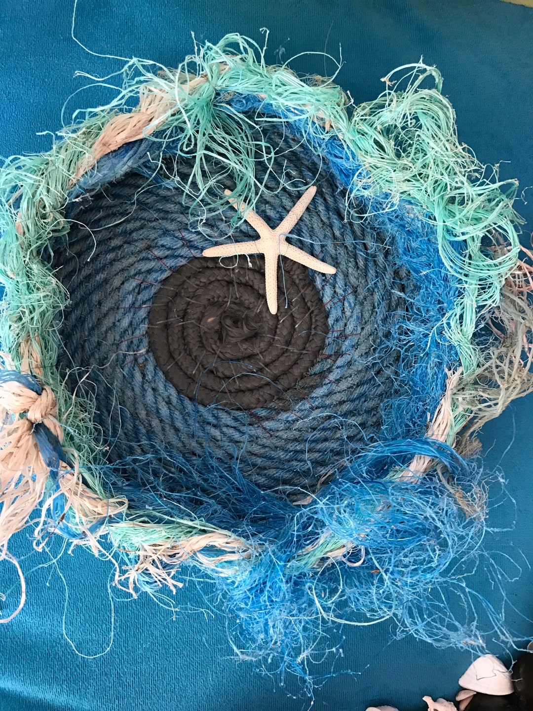 How to Make A Coil Basket With Reused and Recycled Materials Etsy