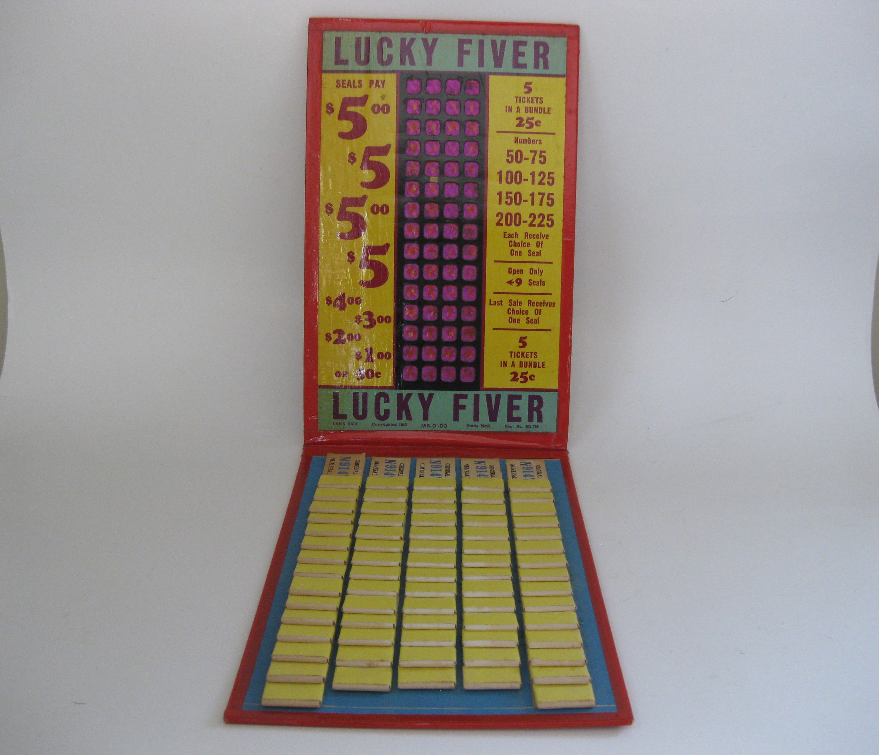 Lottery Pull Tabs Etsy