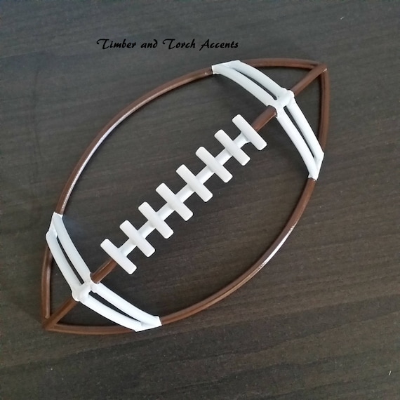 3d Metal Football Metal Wall Decor Desk Accessories Man Etsy