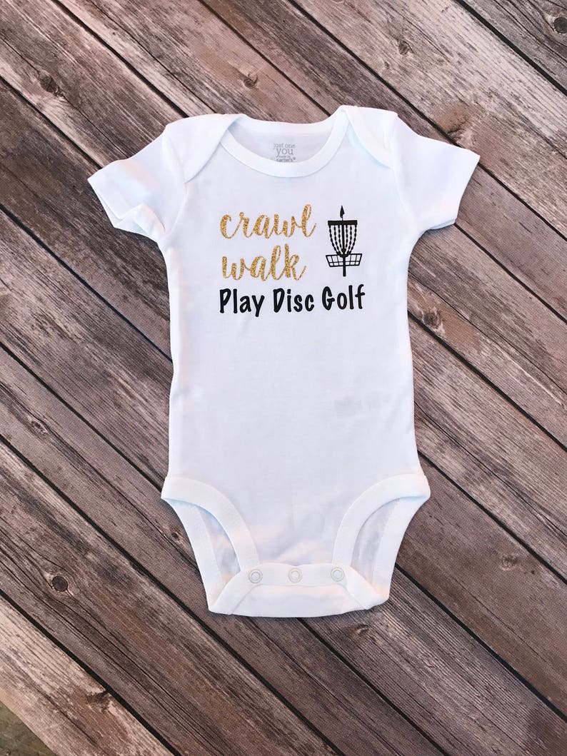 Disc golf bodysuit disc golf shirt for baby baby disc golf Etsy