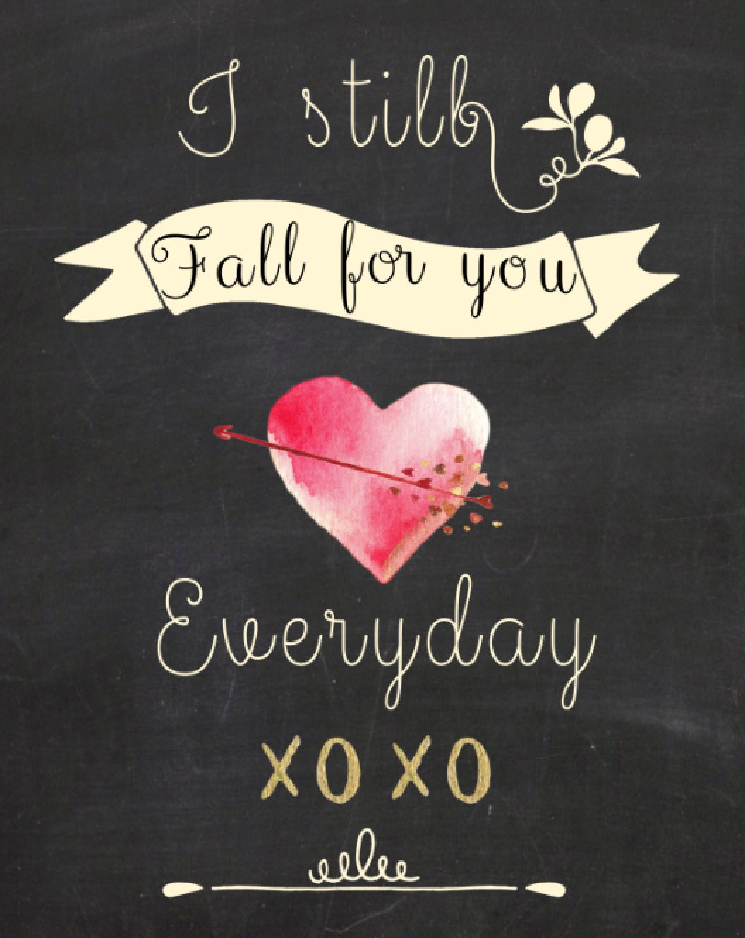 Printable Valentine cards Romantic Cards for Him I Love You Etsy