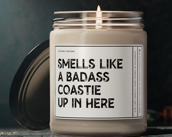 Funny Coast Guard Graduation Gift, Boot Camp Graduation Candle, Military Basic Training Ceremony Gift For Coastie, New Coast Guard Gift Idea
