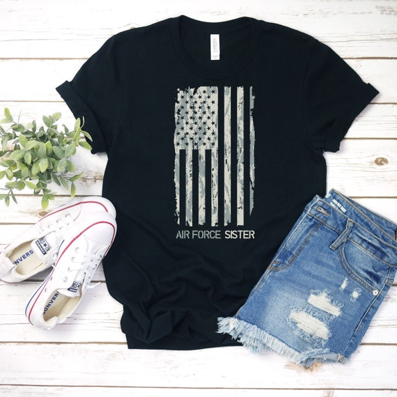 Air Force Sister Shirt Air Force Sister Gift Idea Shirts | Etsy