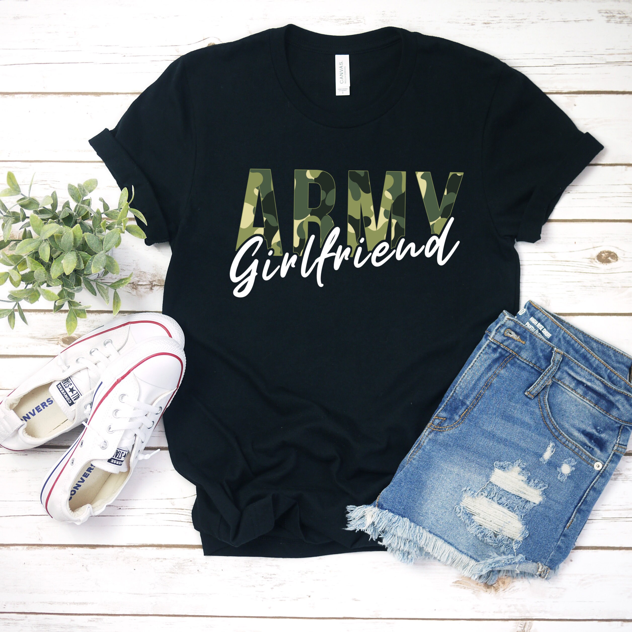 Army Girlfriend Shirt Gift for Army 