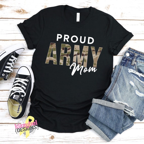 Army Mom Shirt Gift for US Army Mom 