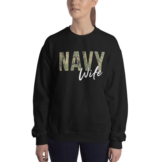 Navy wife sales sweatshirt