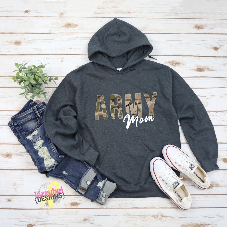 Army Mom Sweatshirt Gift For Army Mom Graduation Outfit Etsy