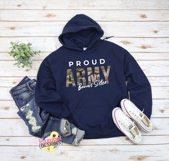 Army sister hoodie cheap