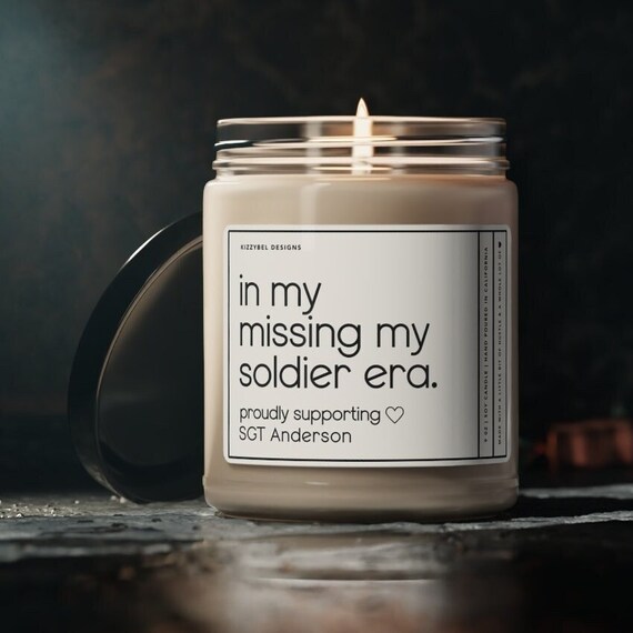 Personalized Army Deployment Gift, Army Girlfriend Gift for Army