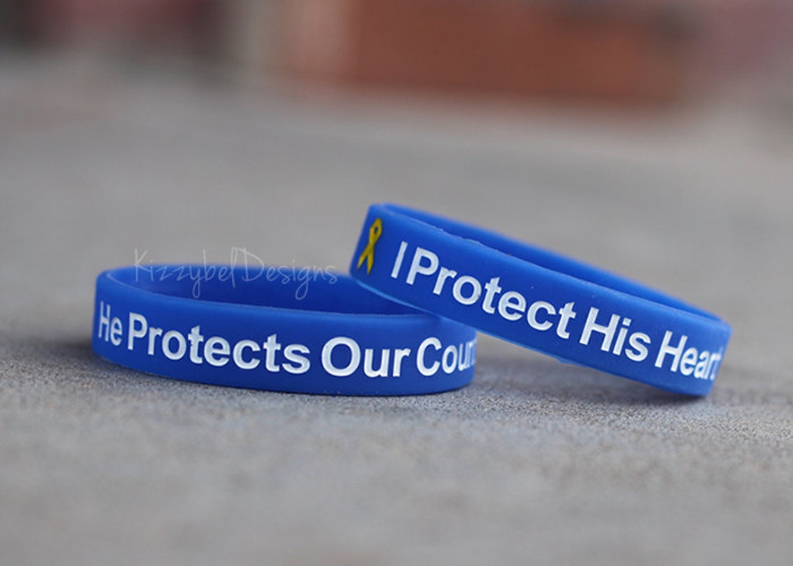 Deployment Bracelet Military Long Distance Gifts Graduation Etsy