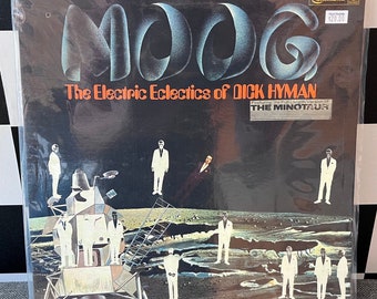 Vintage Moog vinyl record Synth Music