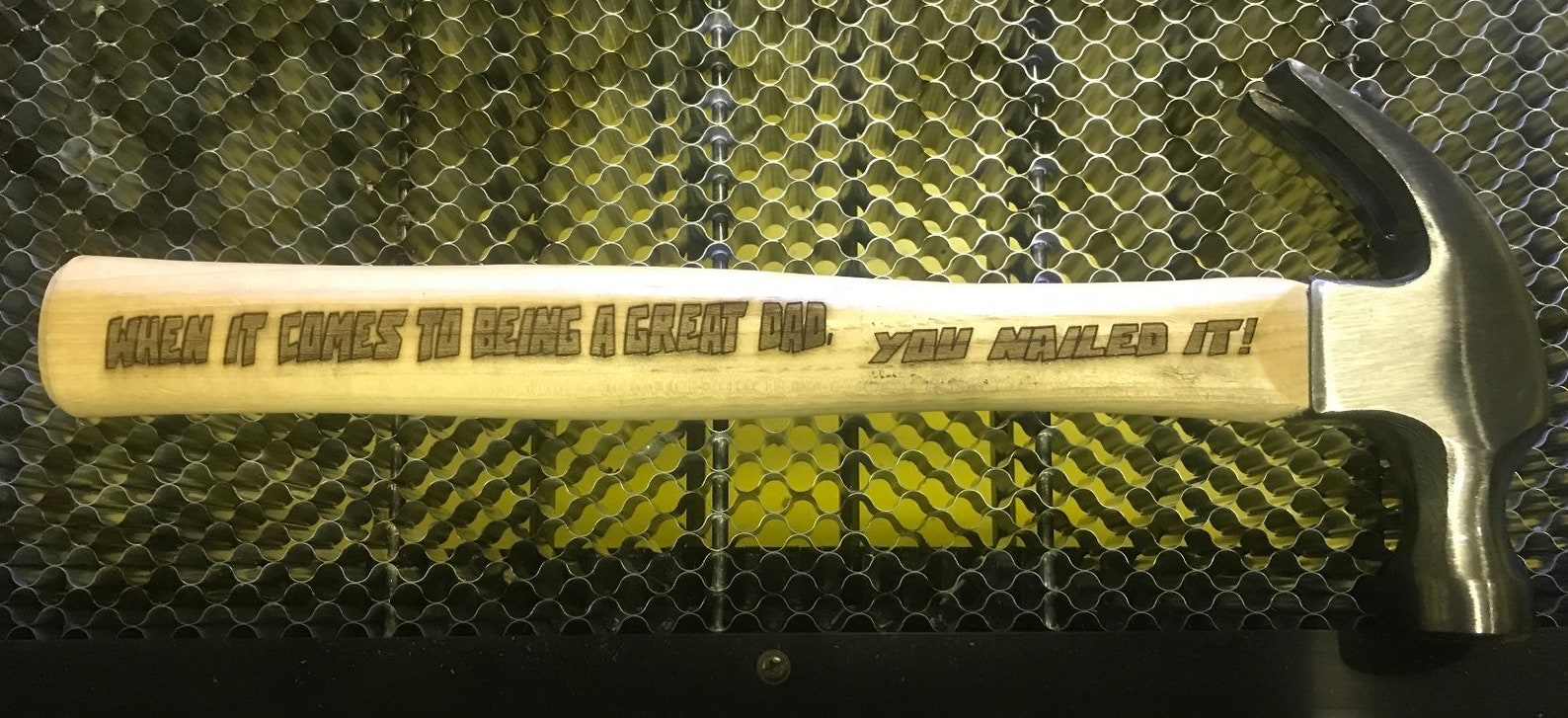 Engraved Hammer / Pun Hammer / Funny Saying Hammer / Fathers Etsy